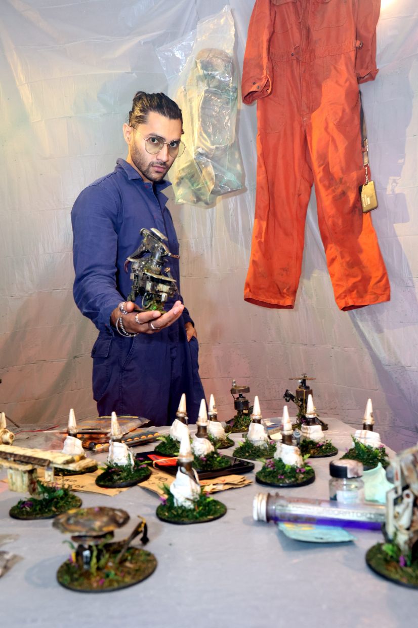 Looking ahead, Jayasuria plans to expand 'The Automaton Project' with more robots and an extended world-building narrative. Photo: The Star/Art Chen