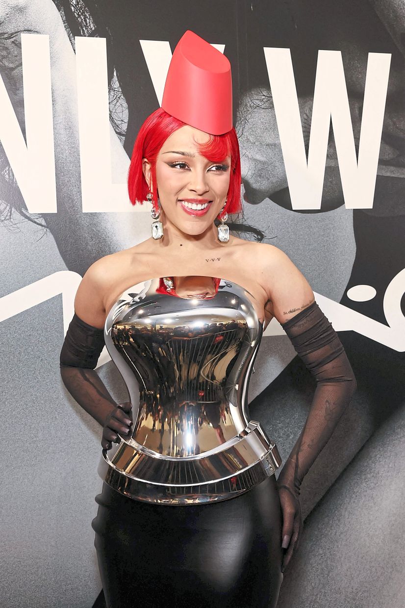 Doja Cat is set to hold a concert in Singapore in December. — AFP