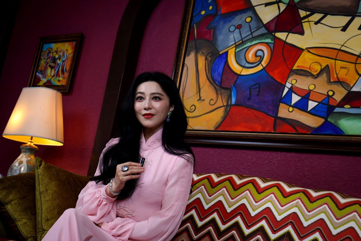 Fan Bingbing is the lead star of 'Mother Bhumi'. Photo: Bernama
