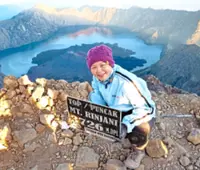 Malaysian shares memorable journey climbing Indonesia's second tallest peak