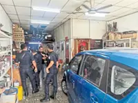 Action against seven illegal car workshops in Klang