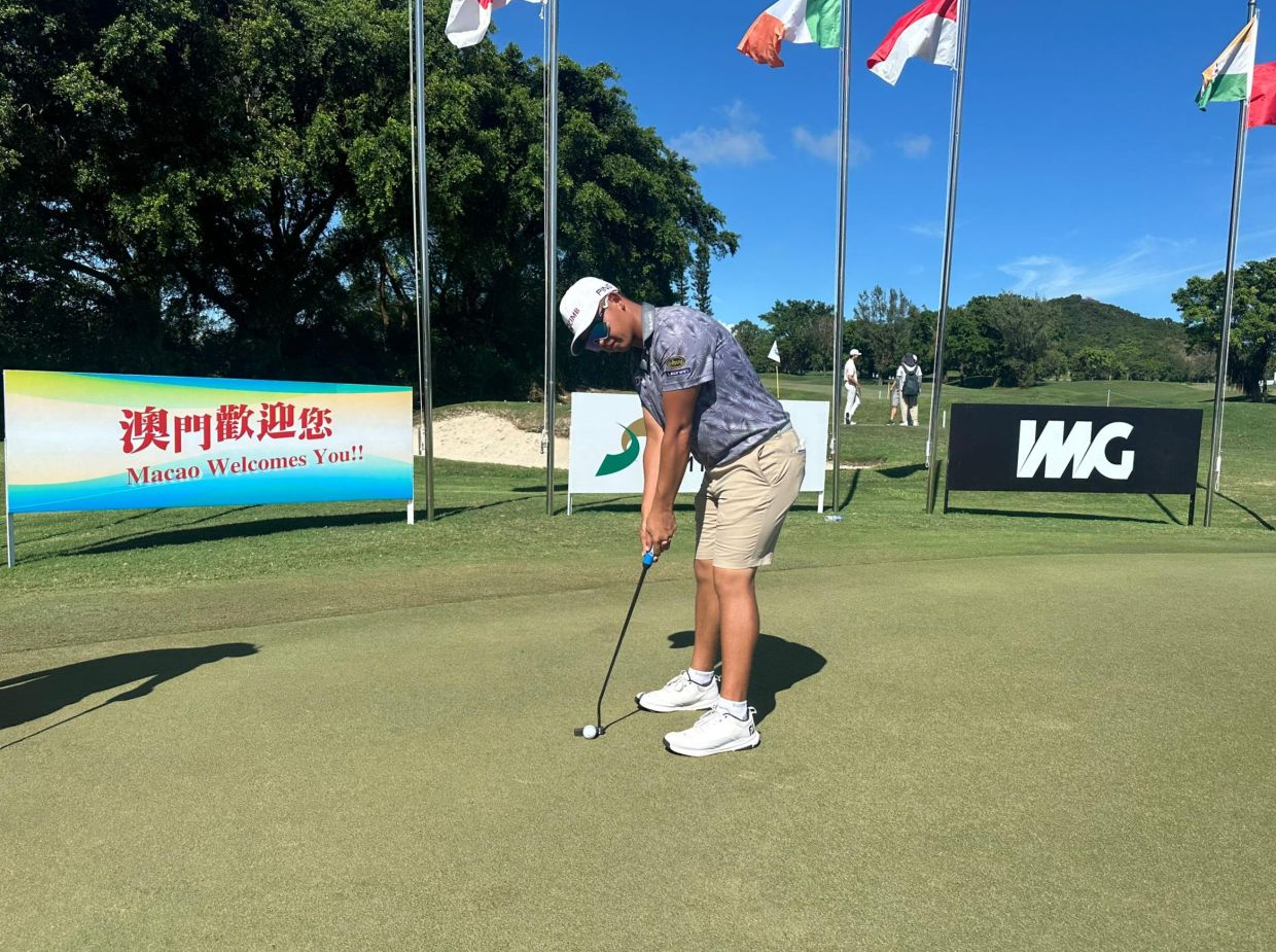 Malaysian golfer Ervin Chang.