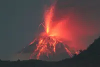 Indonesia's Mount Lewotobi Laki-laki erupts, belching ash into night sky