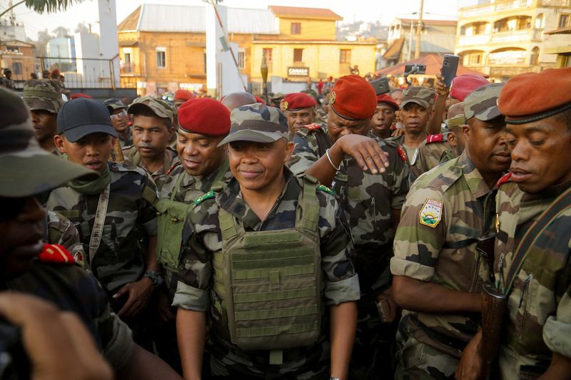 Madagascar&#039;s new military ruler says he will be sworn in as president on Friday