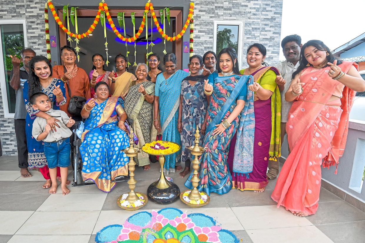For many families, Deepavali is a time to reconnect with loved ones. 