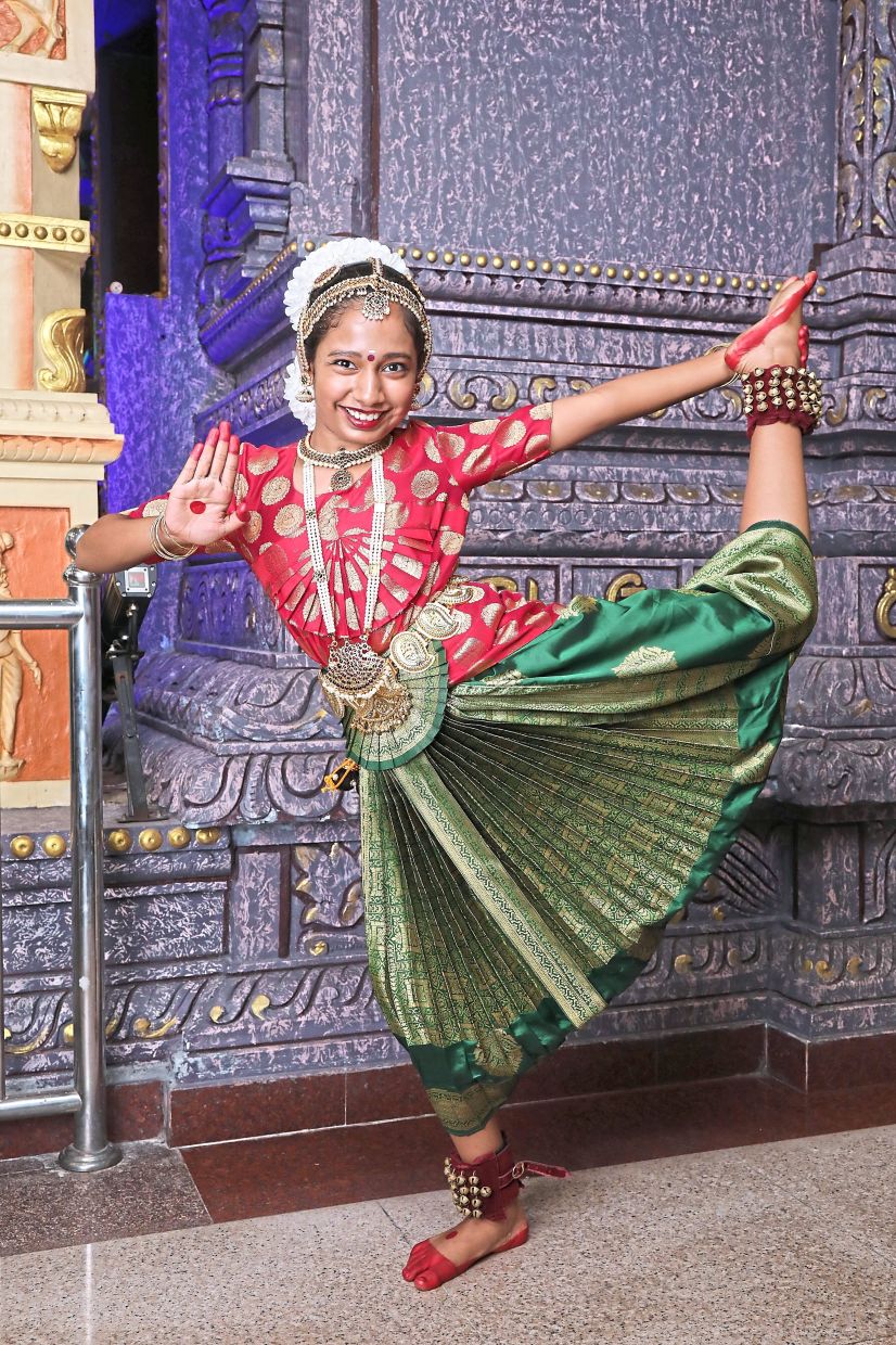 Akshara Dhruti says dancing is like telling stories and it makes her happy. 