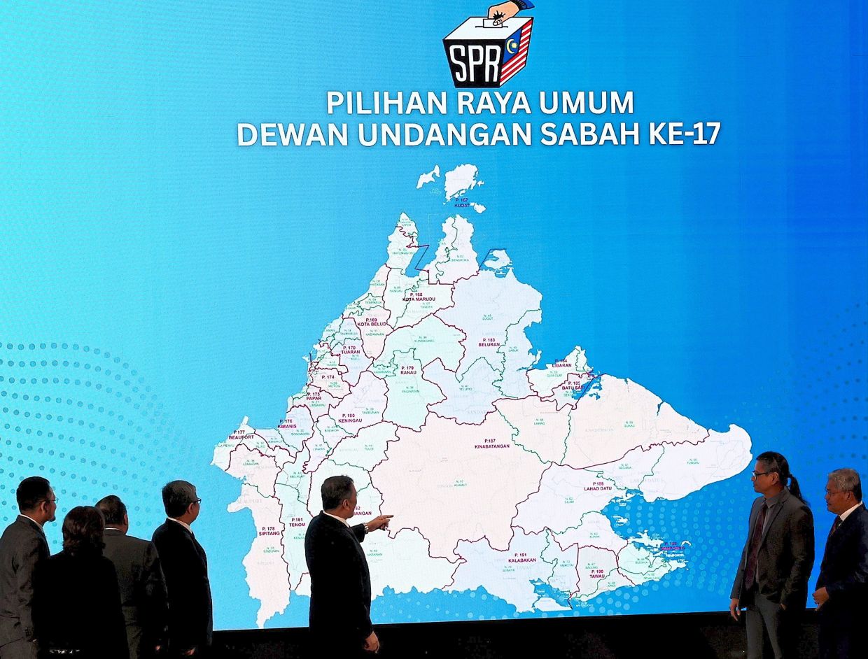 1.7 million Sabahans set to elect their govt on Nov 29
