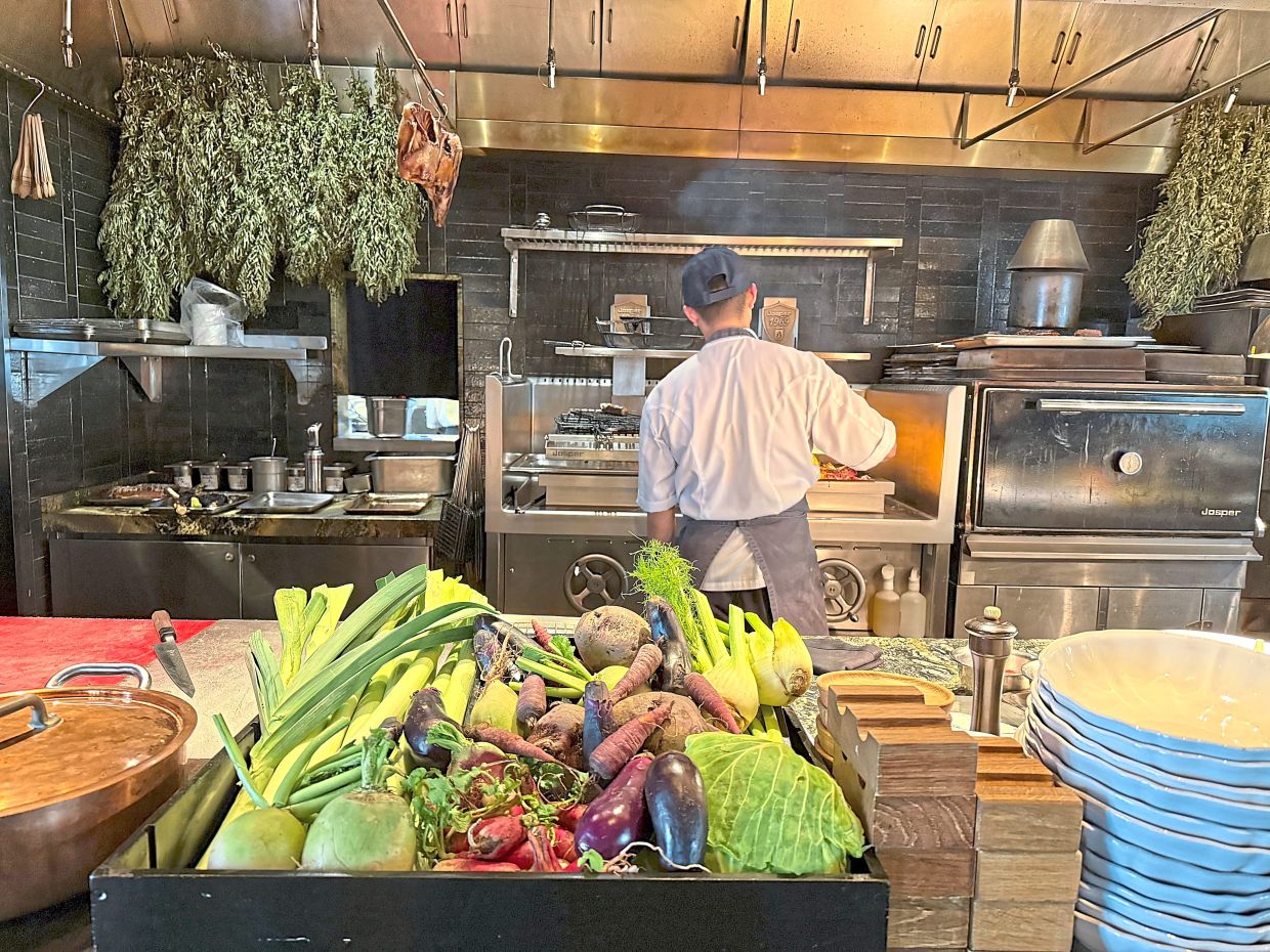 Butcher’s Block uses vegetables from Cameron Highlands.