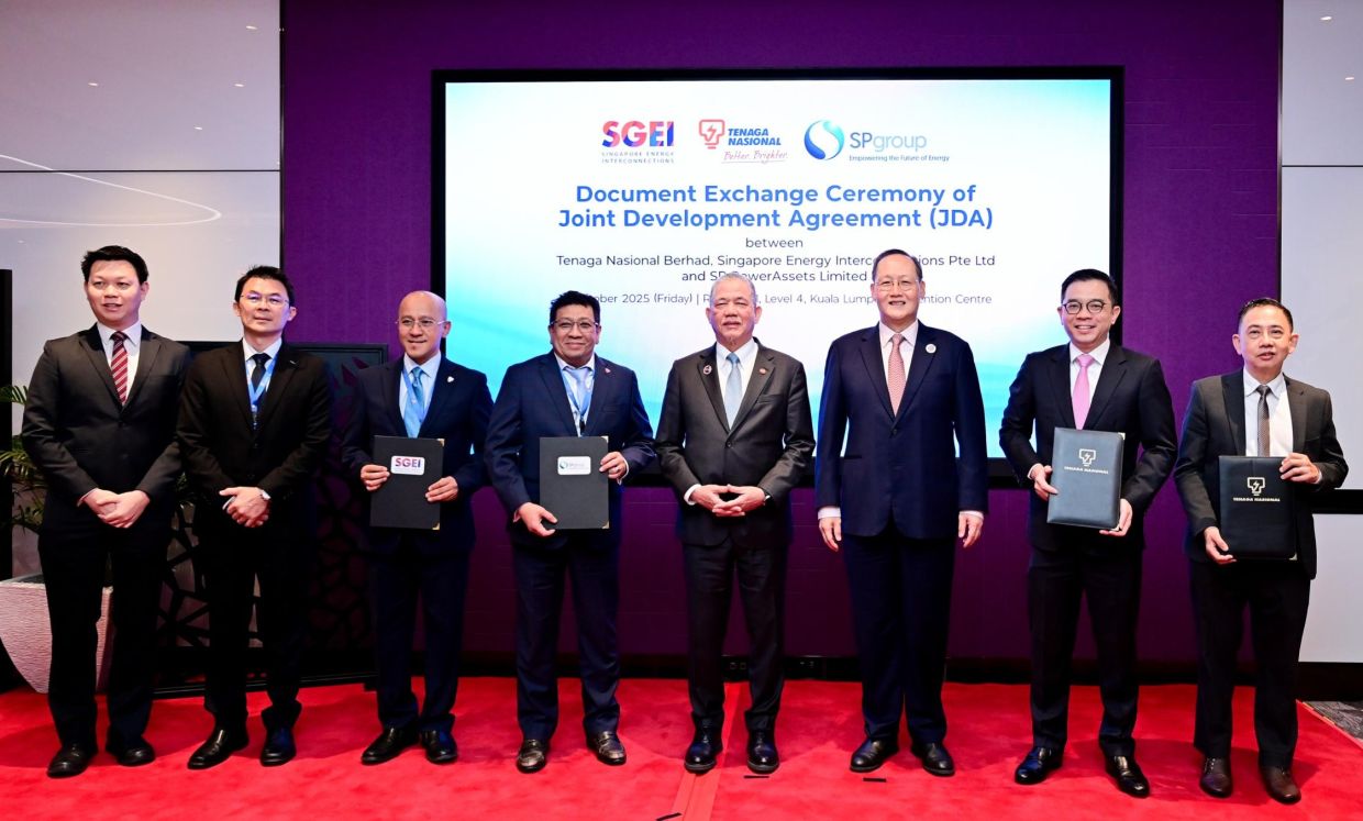 TNB, SP Group and SGEI to study second Malaysia–Singapore power interconnection