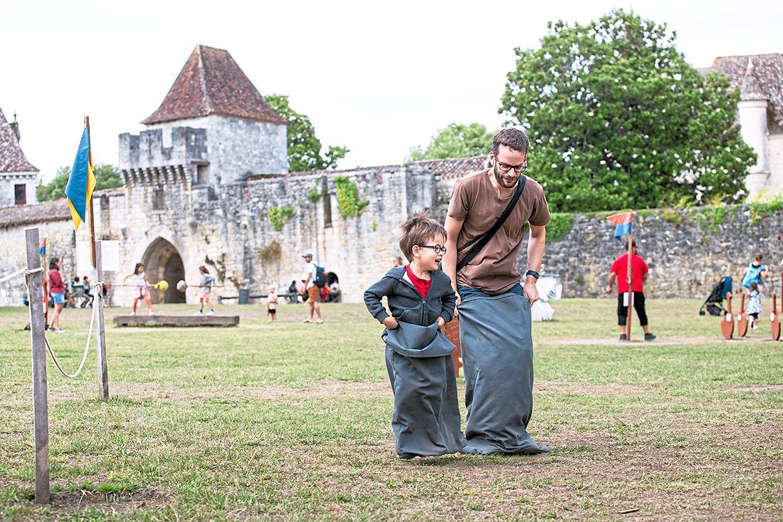 The former Chateau de Bridoire, in the Dordogne region of France, is now known as the Castle of Games. — Chateau de Bridoire