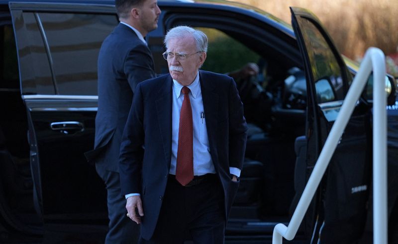 Ex Trump adviser Bolton surrenders following charges of mishandling classified information