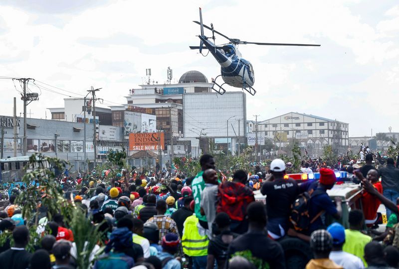 Two people killed in Kenya&#039;s stampede at Odinga funeral- aid group