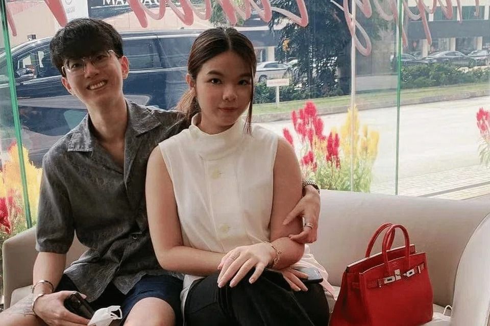 Thai national Pansuk Siriwipa (right) had helped run a luxury business on Instagram with her husband Pi Jiapeng (left). - Photo: Pansuk Siriwipa/Instagram