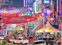 Brickfields streets filled with eager crowds, festive spirit