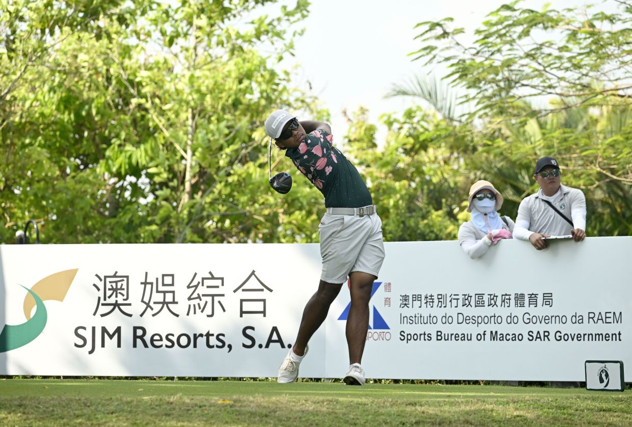 MACAU, CHINA: Shariffuddin Ariffin. of Malaysia pictured during Round Four on Sunday October 19, 2025 at the Macau Golf and Country Club during the SJM Macao Open. The US$1 million Asian Tour event is staged from October 16-19, 2025. Picture by Paul Lakatos/IMG.