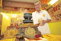 Sacred relic unveiled for first time