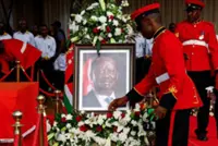 Thousands turn out for funeral of Kenyan opposition leader after deadly week