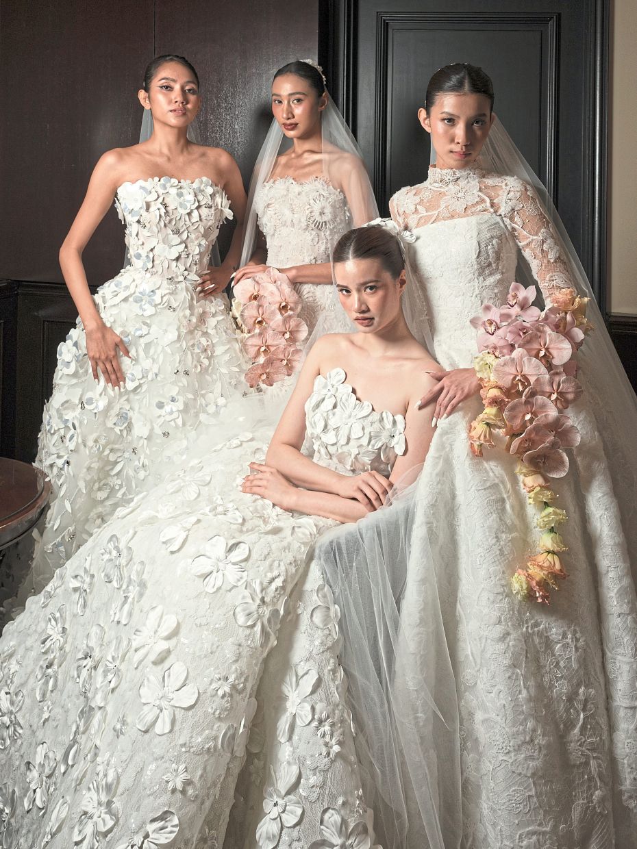 The chosen bridal design helps set the tone of the celebration – one that, for Asians, can span several days. Photo: Yogie Pratama