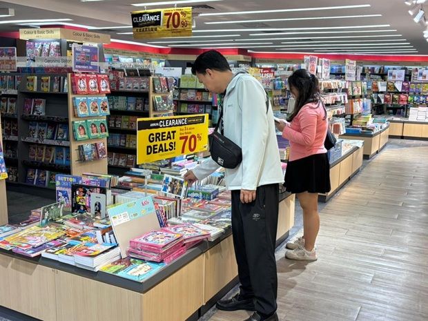 Customers can enjoy discounts and earn rewards during the annual clearance.