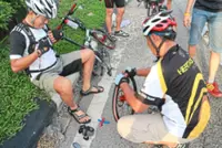 Bike got a flat tyre? Fret not, here's how you can fix it safely and swiftly