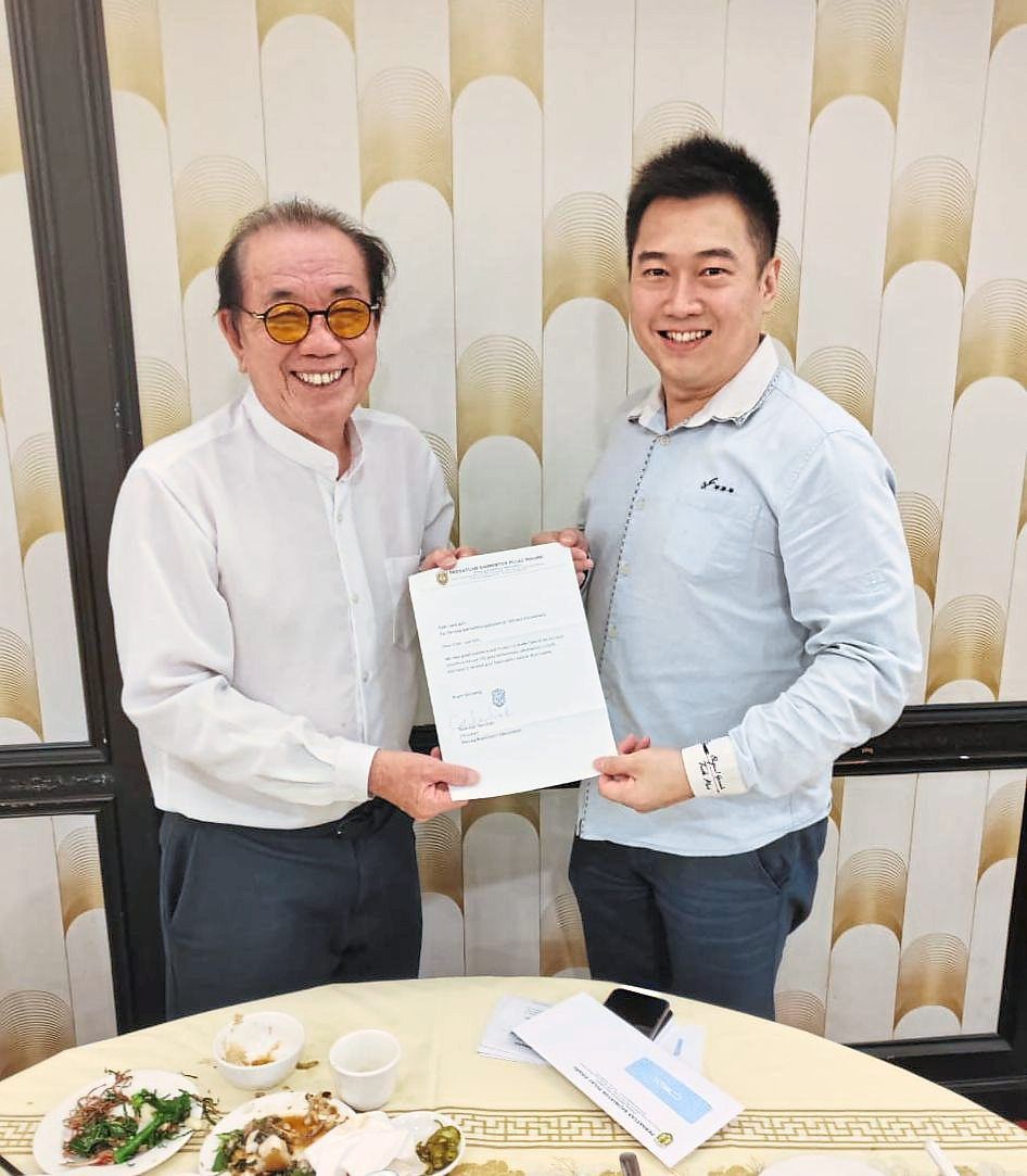 Good partnership: Penang BA president Datuk Kah Kau Kiak and deputy organising chairman Datuk Jack Koh are working together to make the 100th year anniversary a success.