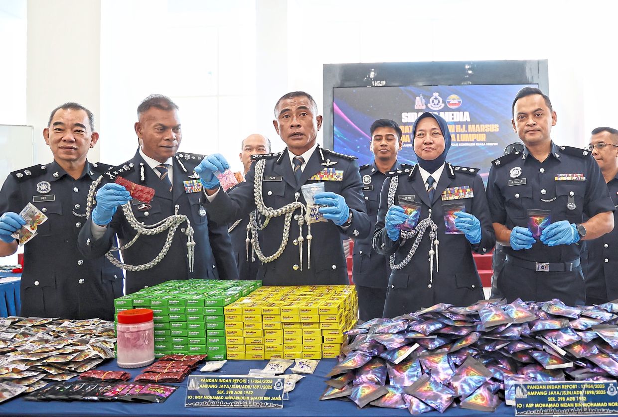 Drugs worth RM3.85mil seized in raids | The Star