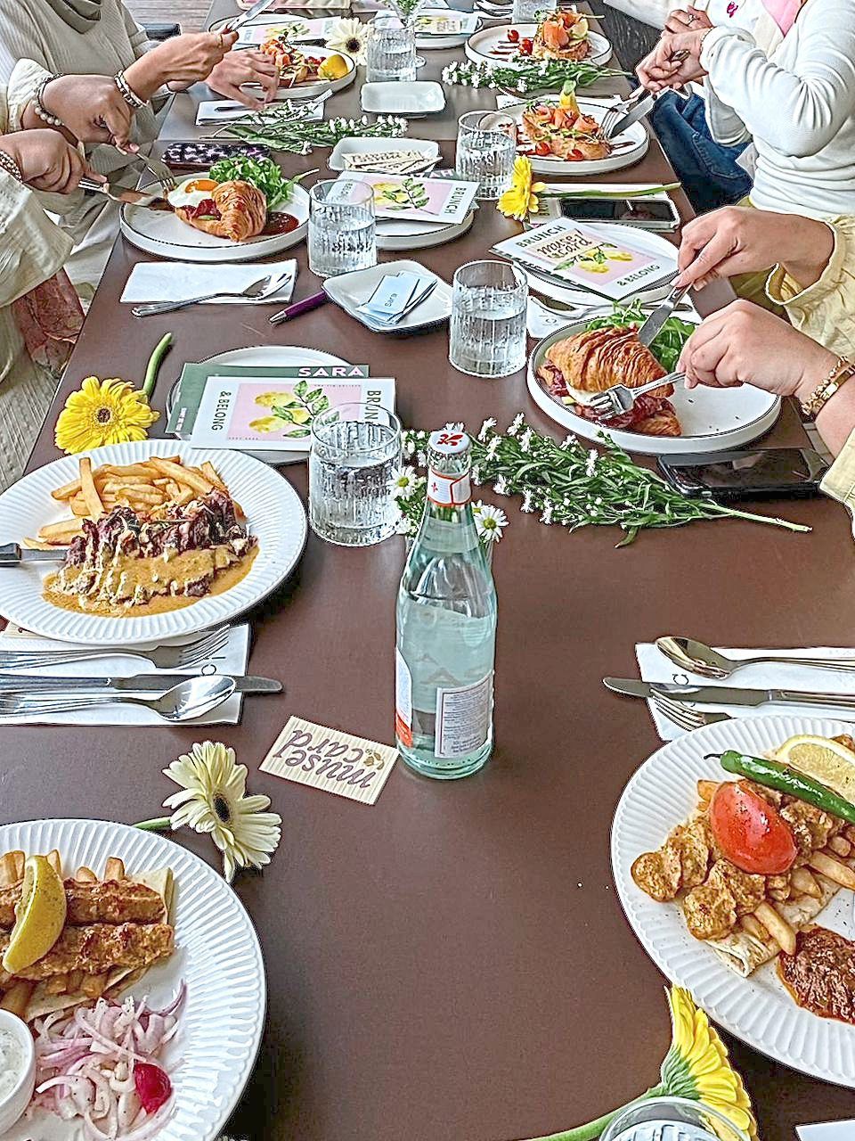 The food spread during The Fig Society’s second event, ‘Brunch and Belong’. Photo: Alia Sofiya Muhammad Adri