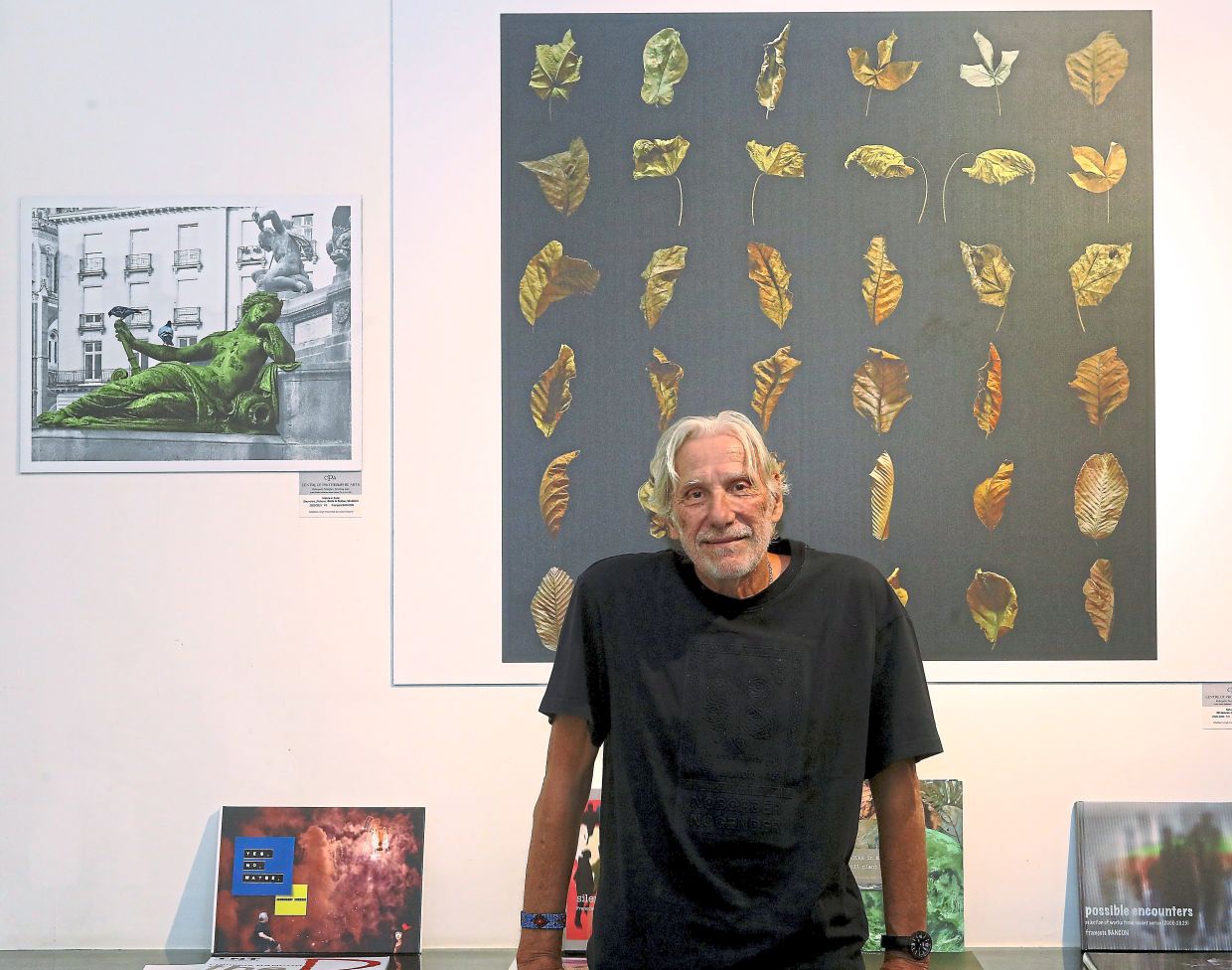 ‘What distinguishes the art of images – whether photography, painting, sculpture, or video – from everyday images is that it forces us to think, to reflect, to understand,’ says Bancon. Photo: The Star/Azlina Abdullah 