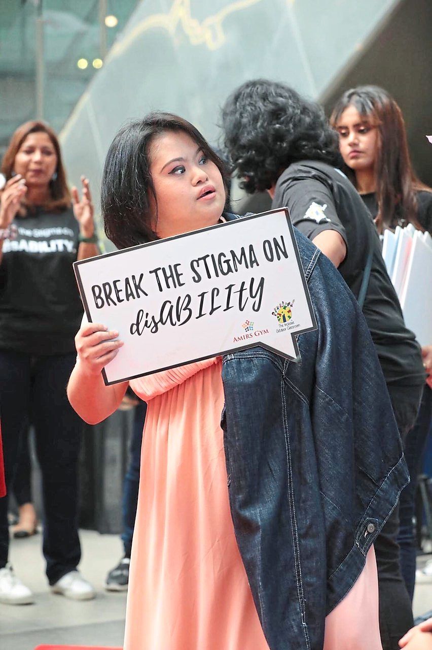 Siti Nur Aisyah hopes to inspire a more inclusive society. Photo: Filepic