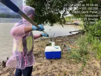 Conservationist says bluish Perak River water may be due to pollution