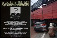 Cop killed after car crushed by trailer lorry in Muar