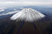Japan's Mount Fuji sees snow for first time this winter, 21 days later than usual