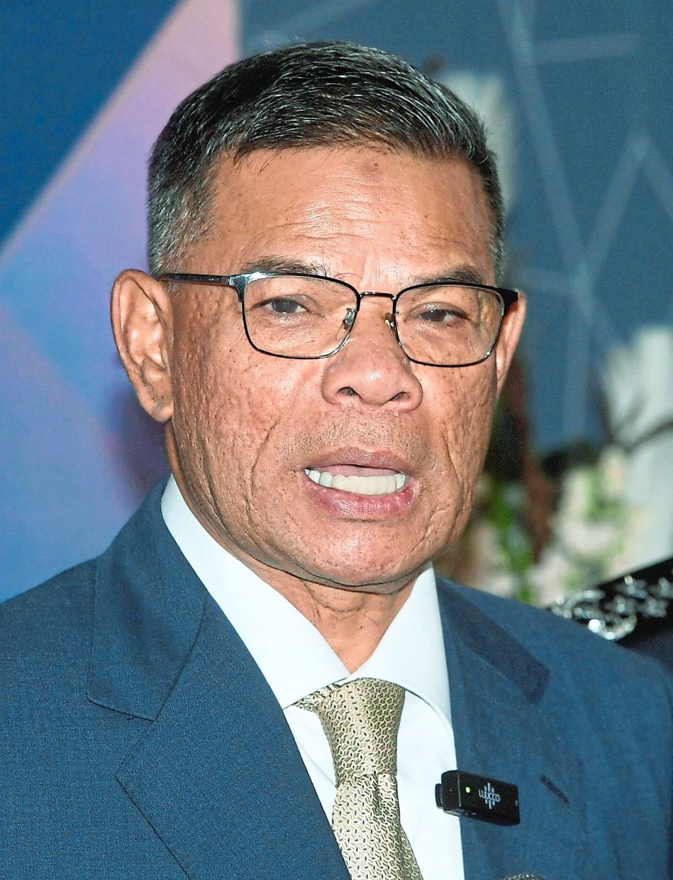 Home Minister Datuk Seri Saifuddin Nasution Ismail. — AZHAR MAHFOF/The Star