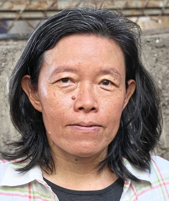 Cyclist Toh spent four weeks in the hospital after being involved in an accident with a motorcycle on the bike lane.