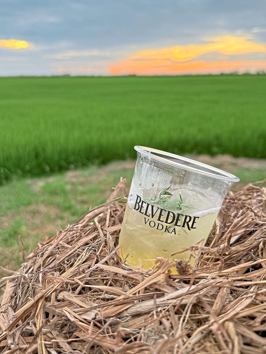 The bar used reusable plastic cups in different shapes and sizes to ‘complement the perfect serve of flavour’.