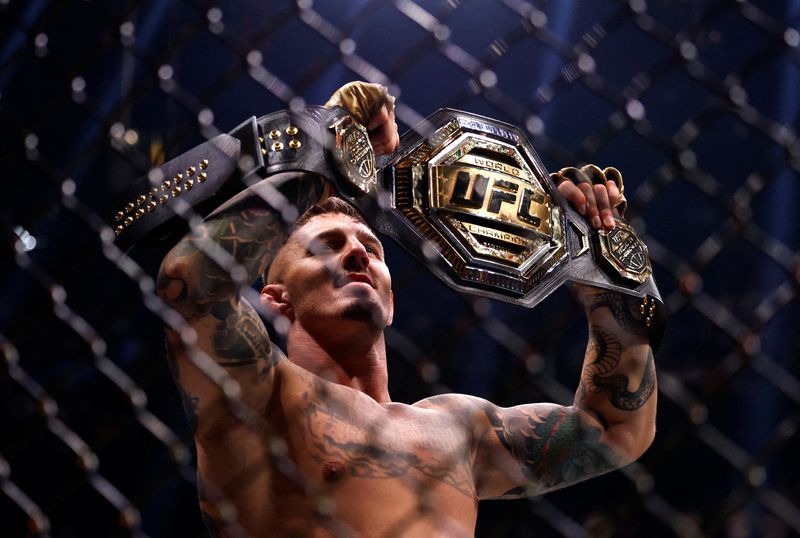 Mixed Martial Arts-Aspinall aiming to stay on top after long road to UFC summit
