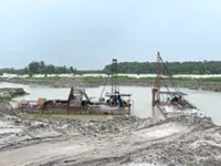 Illegal mining quarry closed