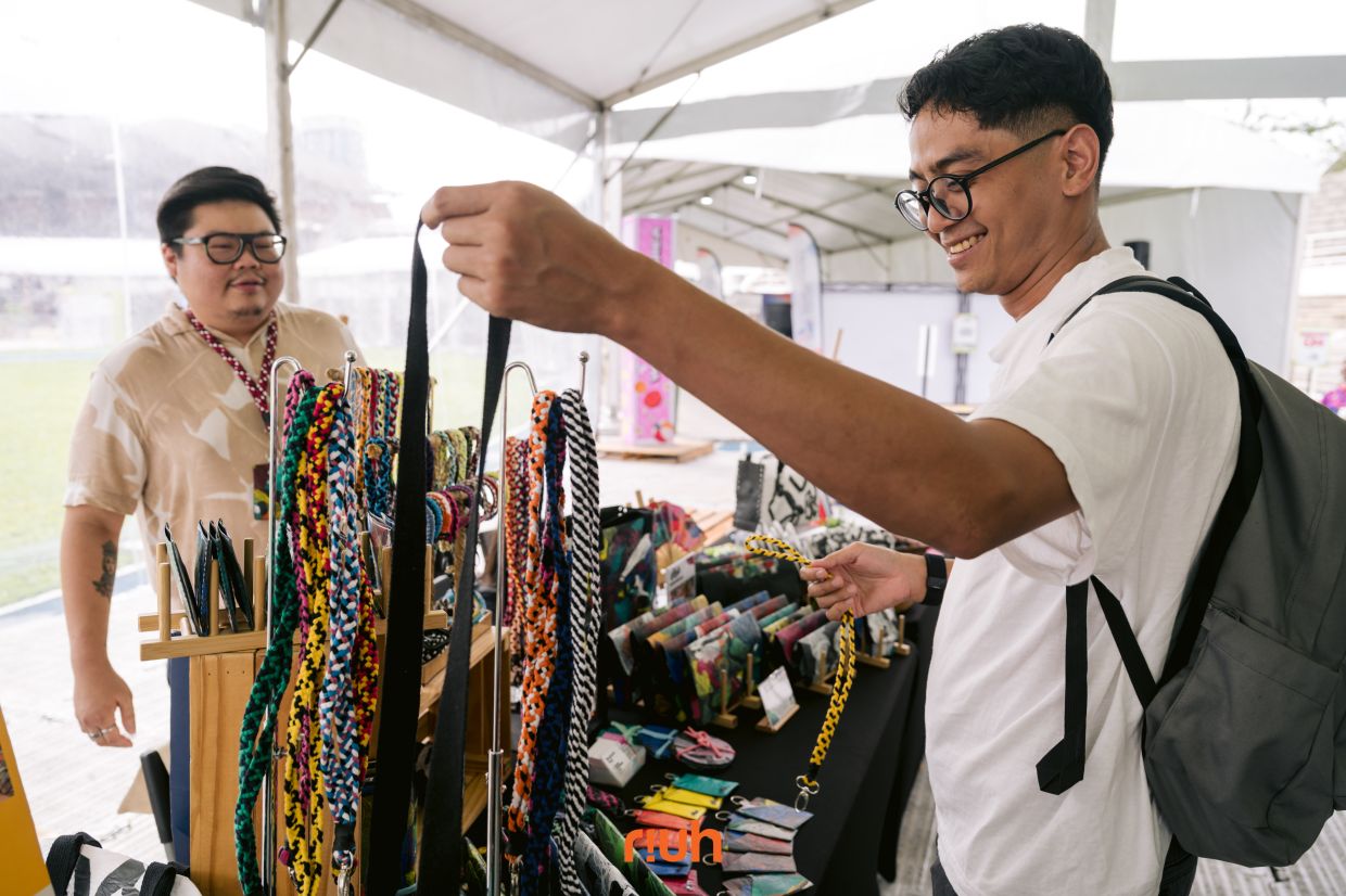 Visitors can check out more than 50 vendors offering everything from local delicacies to handcrafted products.