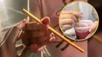 China milk tea lover creates US$14,000 gold drinking straw, drops it while biking