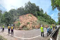 Penang on high alert after downpour triggers soil erosion