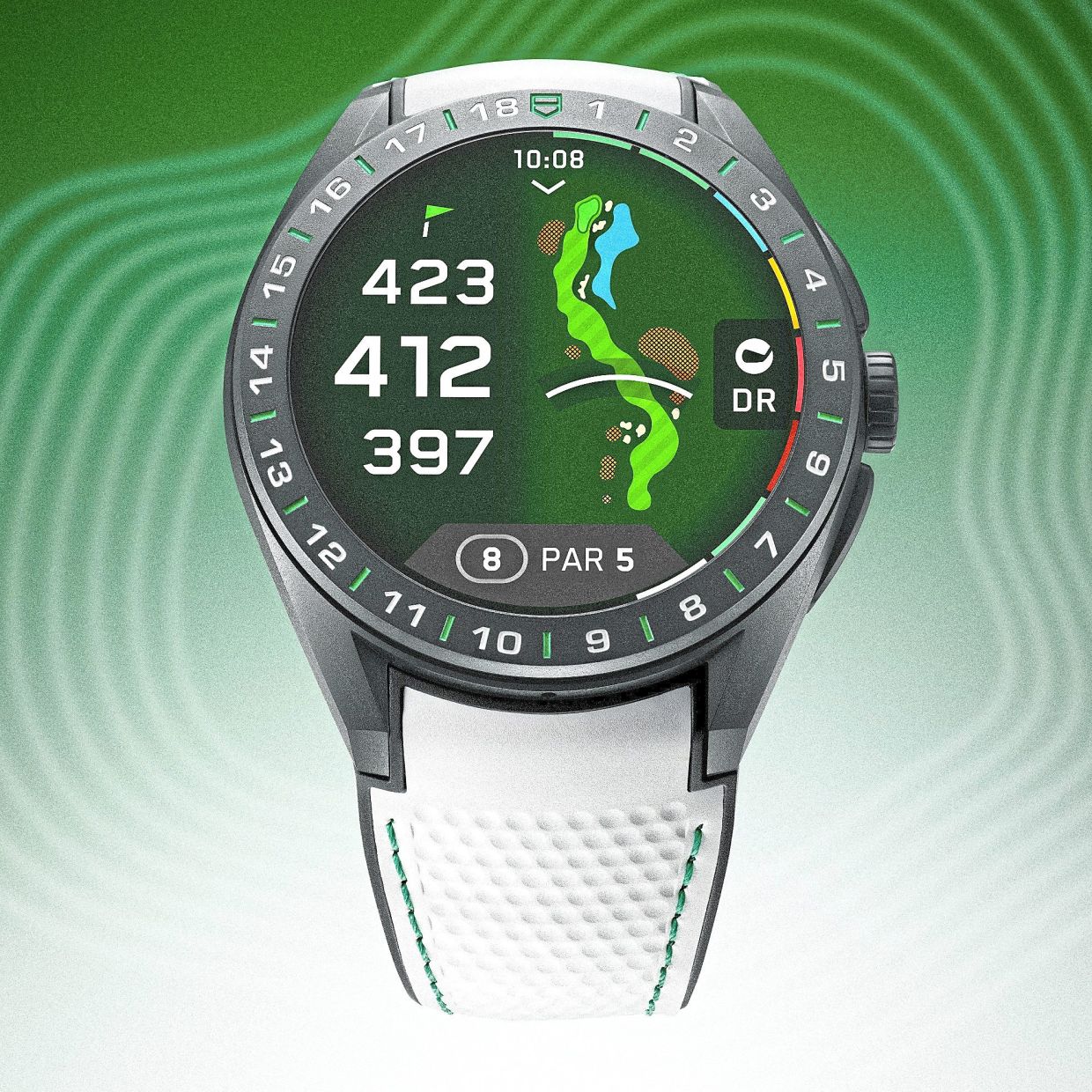 The Golf Edition features auto-zoom and scoring, covering over 40,000 courses worldwide.