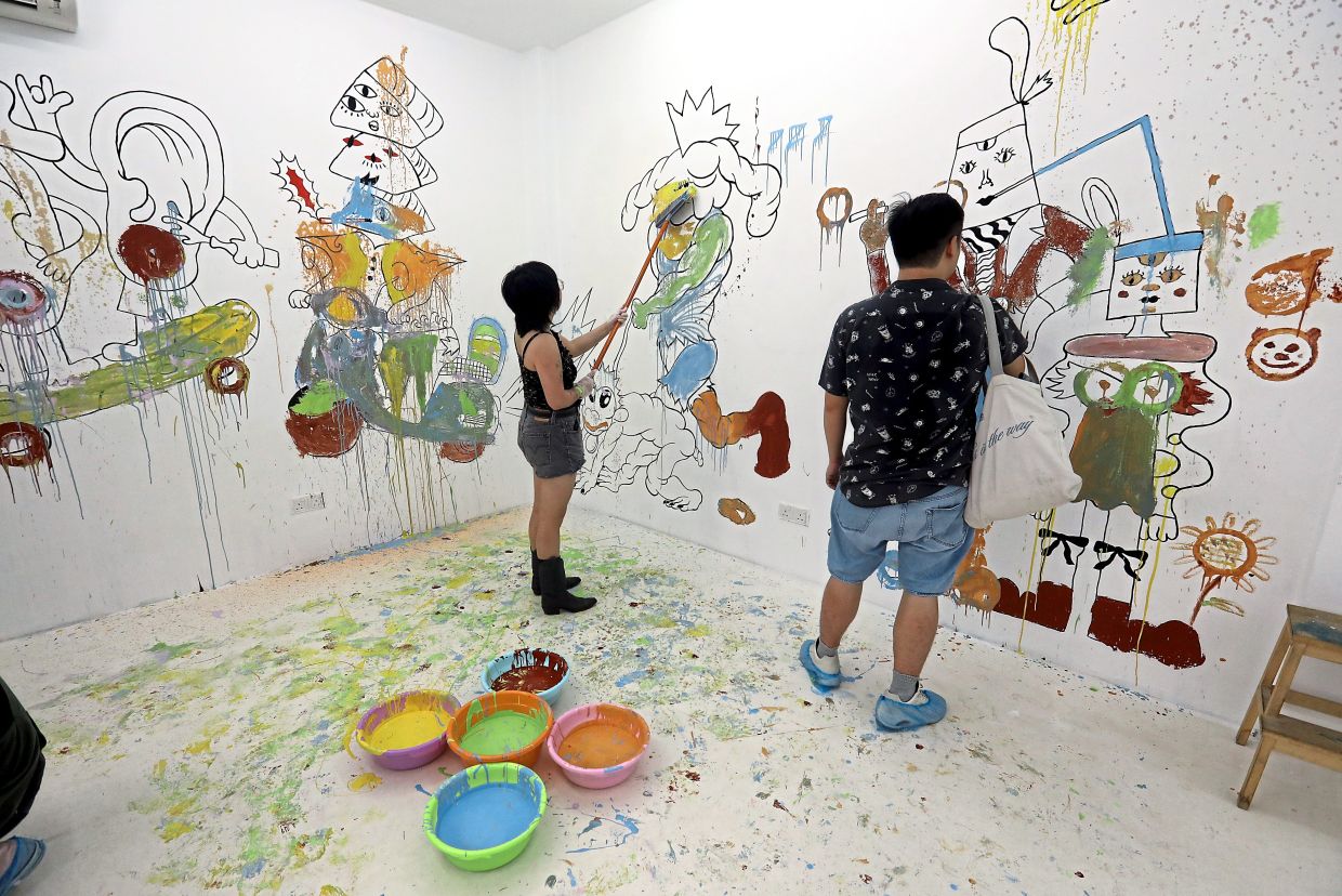 Look out for workshops to unleash your inner artist at the Peszta festival. Photo: The Star/Azlina Abdullah
