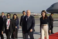 New Zealand PM Luxon arrives for RCEP and East Asia Summit at KLCC