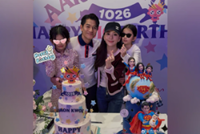 Aaron Kwok turns 60 as wife Moka Fang makes first appearance since welcoming 3rd child