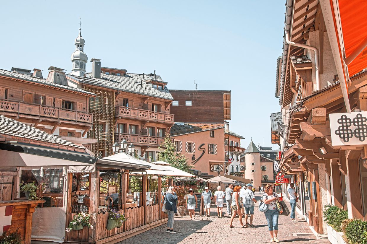 Megeve is not just known for skiing, it’s also the gourmet capital of the region.