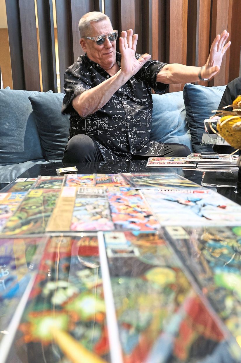 Layton is best known for his work on Iron Man, as well as co-founding Valiant Comics. – AZMAN GHANI/The Star