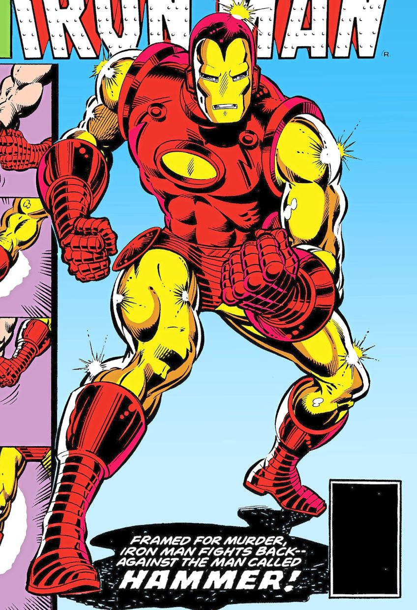 Layton is not only responsible for making Iron Man popular again, he also made sure that the suit actually looked ‘metallic’. – Photos: Marvel Comics