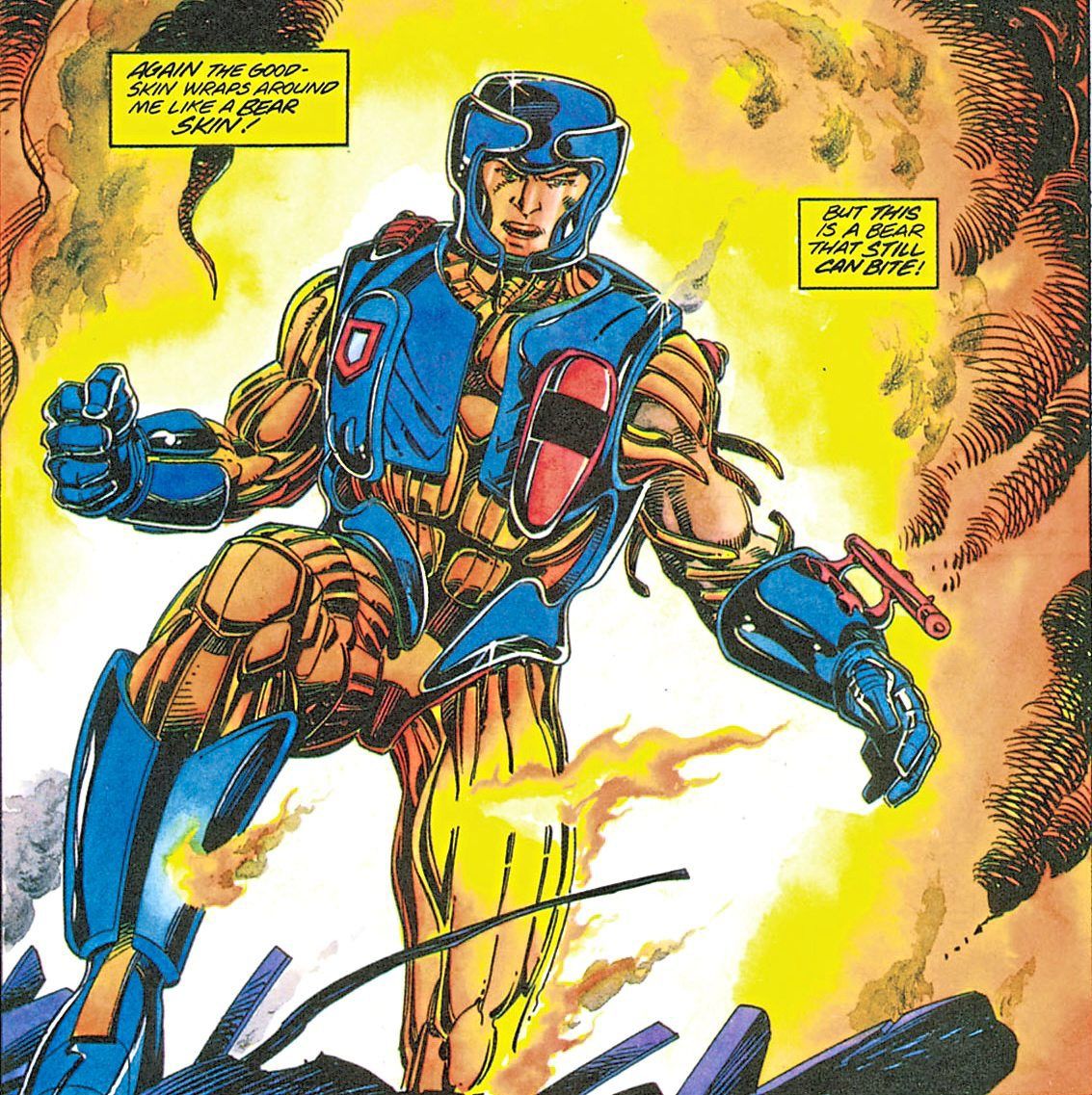 In 1992, Layton co-created one of Valiant’s most famous characters, X-O Manowar. – Valiant Comics