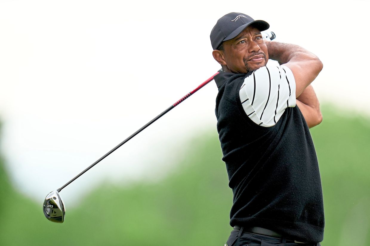 Oyewole's father introduced him to golf about 20 years ago during the height of Tiger Woods' career. — JEFF ROBERSON/dpa