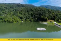 Penang's Air Itam Dam filled to overflowing for first time in four years